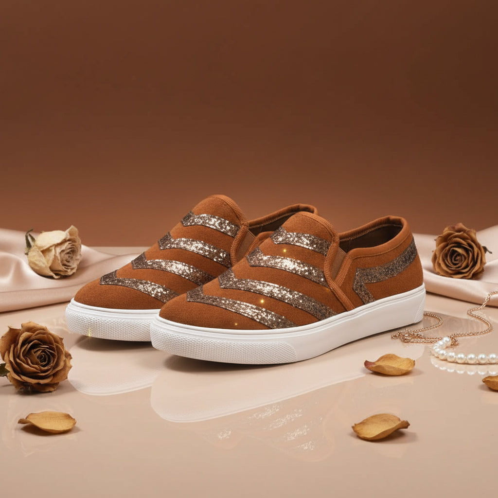 ANDRÉ ESPADRILLES FEMME LOUXOR MARRON - 52149201009