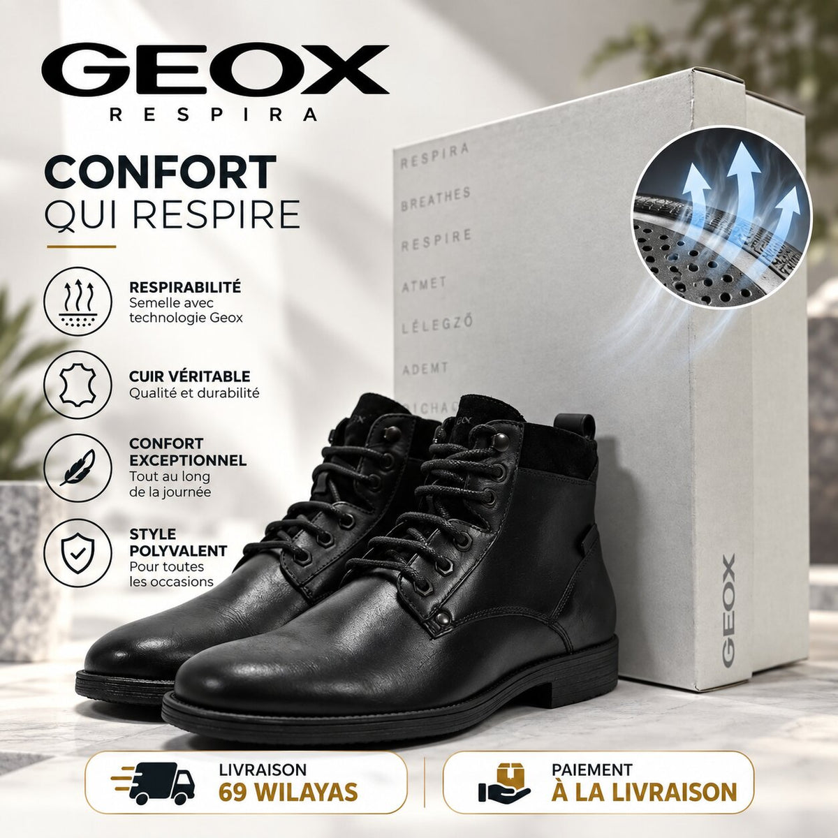 GEOX - FOOTWEAR - U04Y7E0003C-C9999