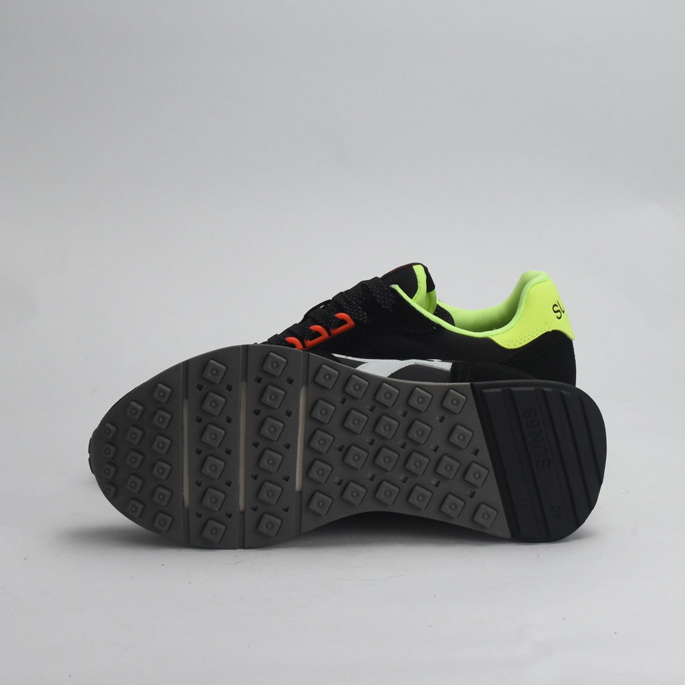BASKET SUN68 JAKI 2.0 FLUO 11 NERO - Z35113-11