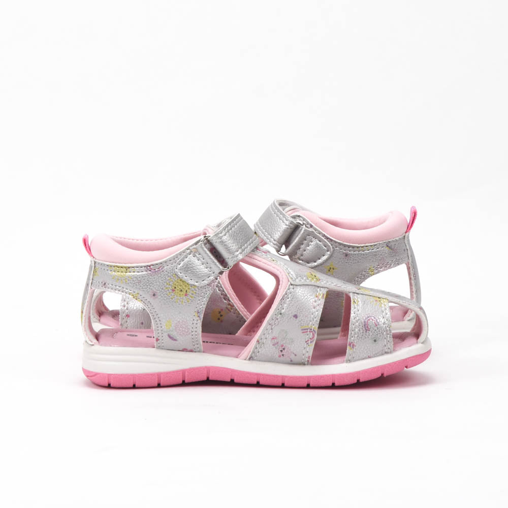 Safety Jogger Sandales Anatomiques Argent Enfant - 607701-SIL-PNK