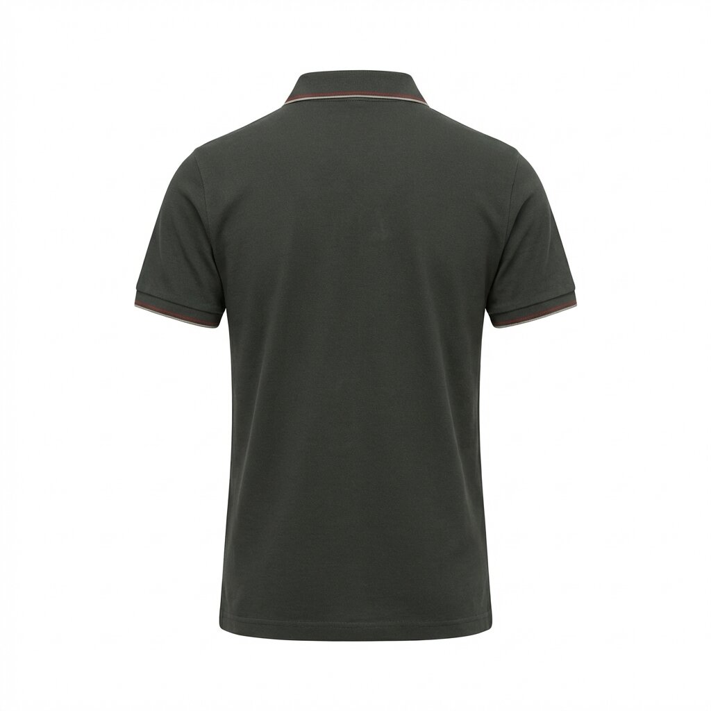 LUMBERJACK MEN POLO SELECT MINI LOGO GREY - LBJ71006-DGY