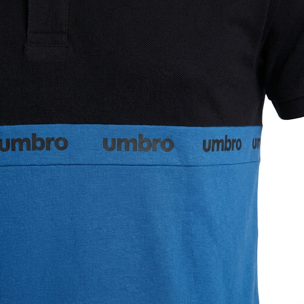 UMBRO POLOS ORIGINAL HOMME BLEU COTON - UAA241M013-028
