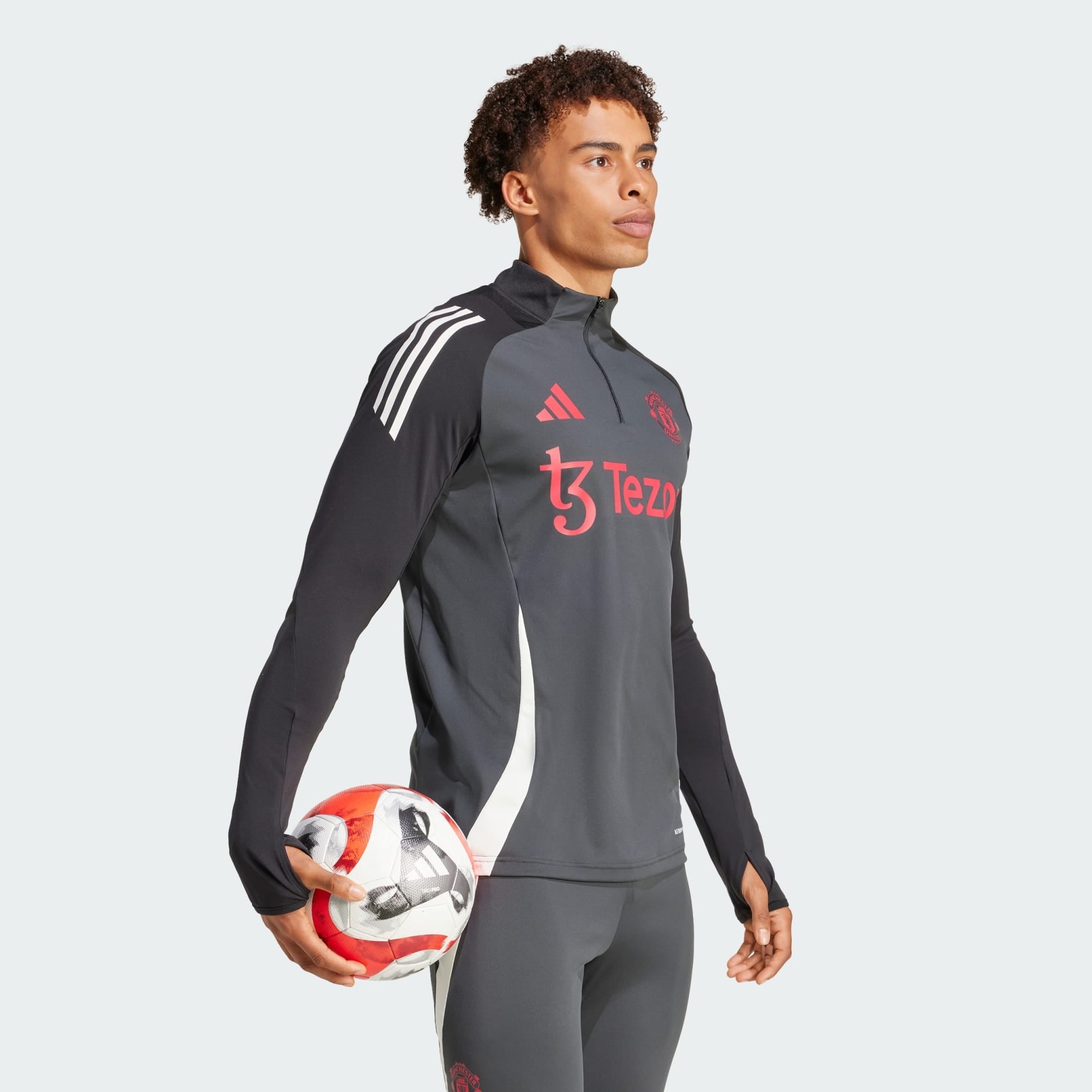 Haut d'entraînement Adidas Manchester United FC - IS8082