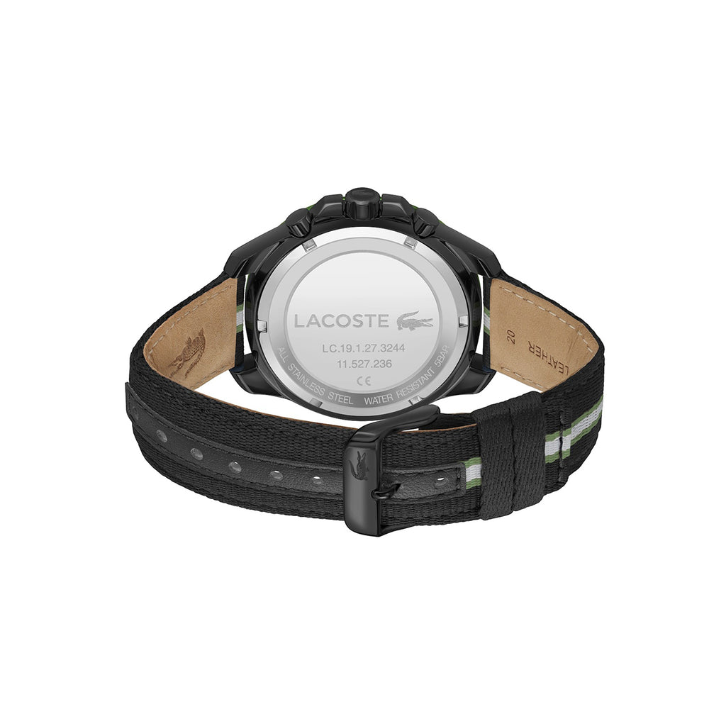 MONTRES Lacoste Toronga Dual Time Date Noir / Vert - 2011341