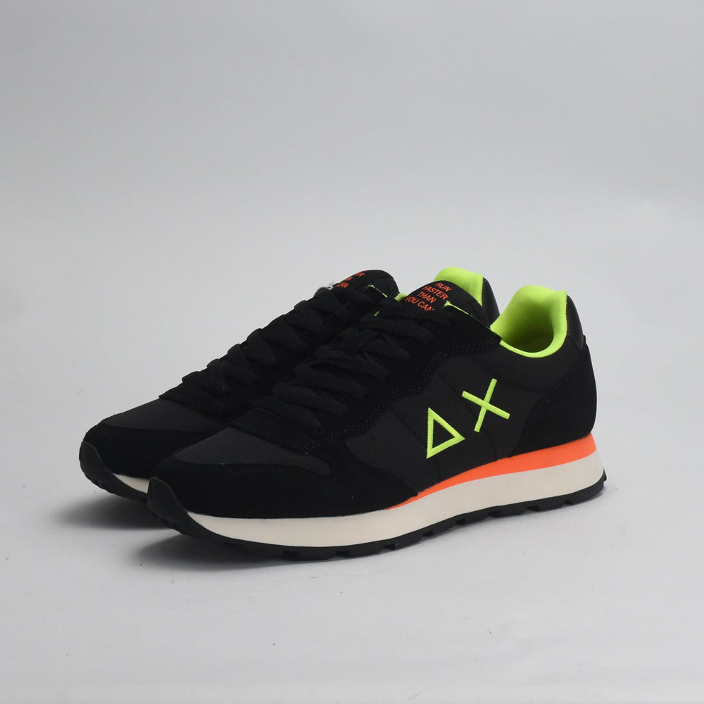 BASKET SUN68 TOM FLUO 11 NERO - Z44102-11