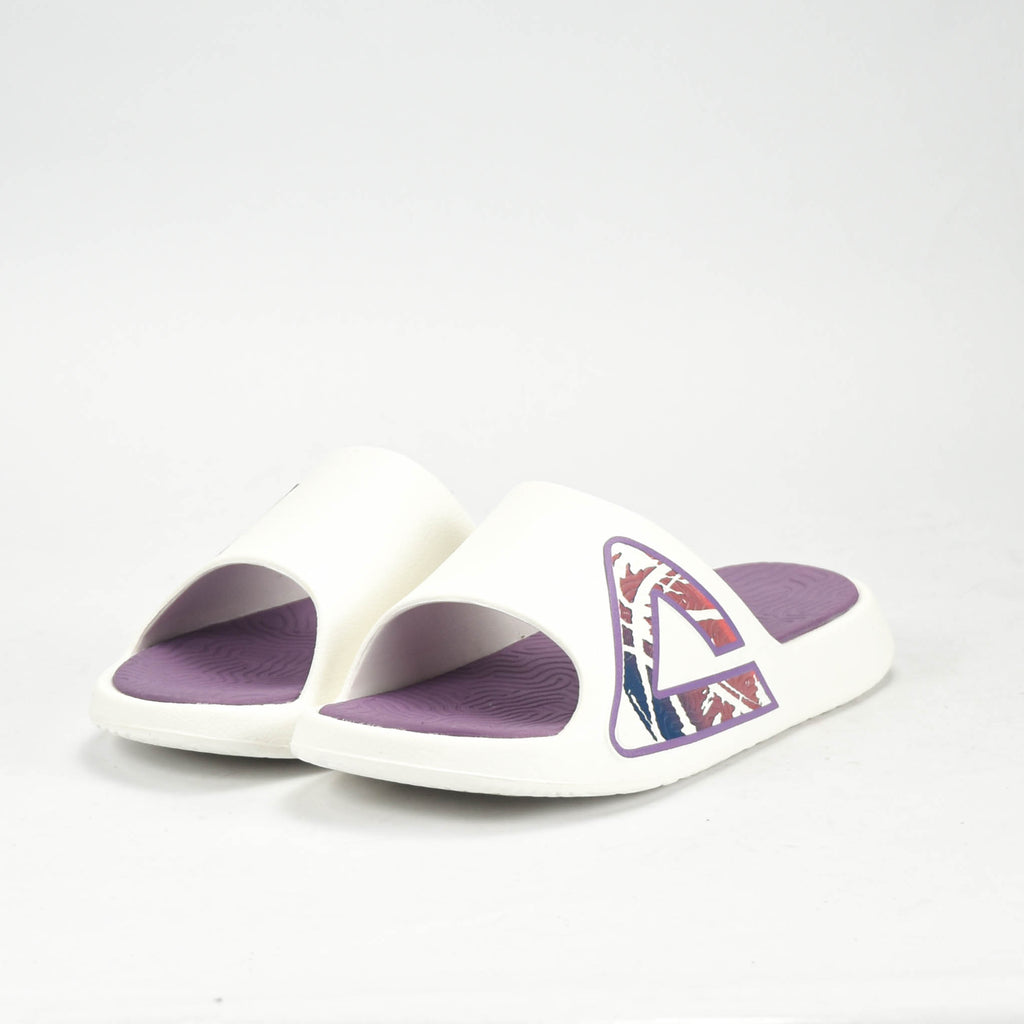 Peak Taichi Sports Slippers White/Purple - ET53098L-Z472
