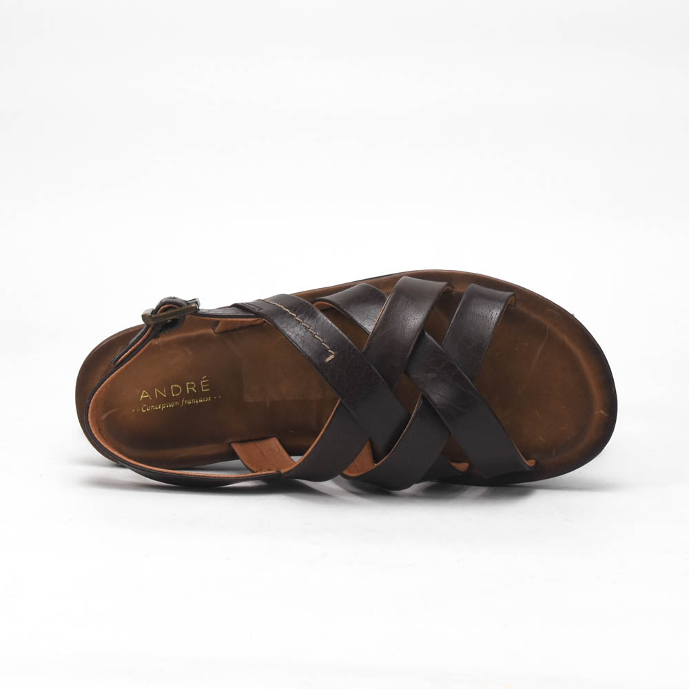 ANDRÉ SANDALE HOMME SOLEIL MARRON - 51342200638