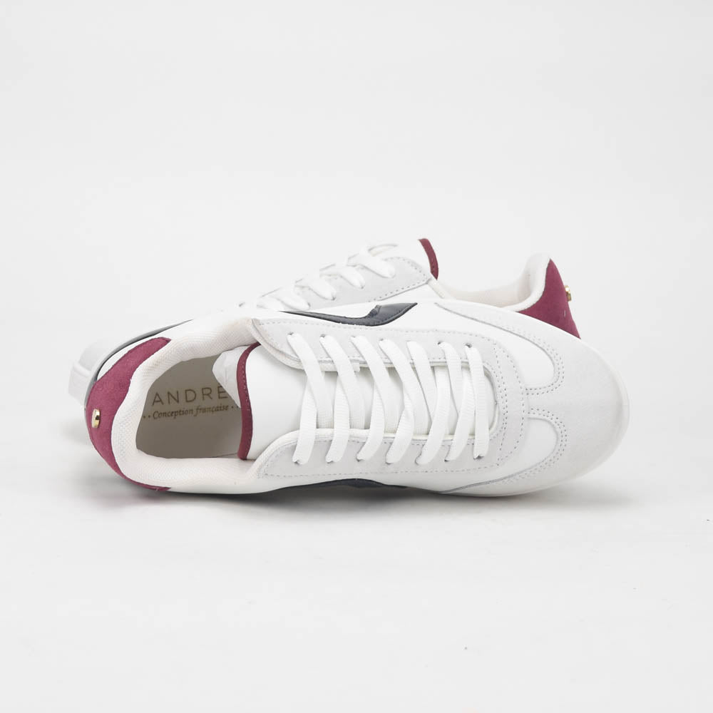 ANDRÉ BASKETS FEMME CALLISTA BLANC - 52149372700