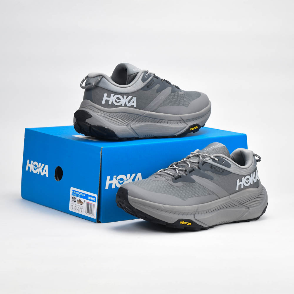 HOKA Transport GORE-TEX Forest Floor Limestone Sneakers - 1133957-FGLCT