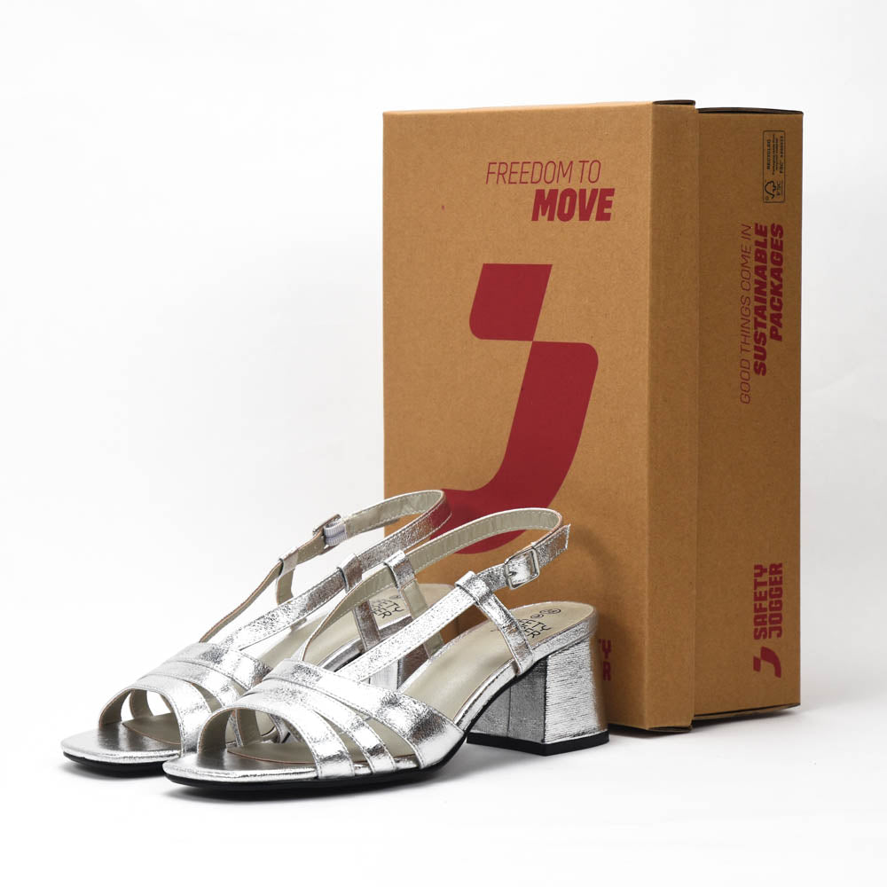 Safety Jogger Sandales a Talons Femme - 613331-SIL