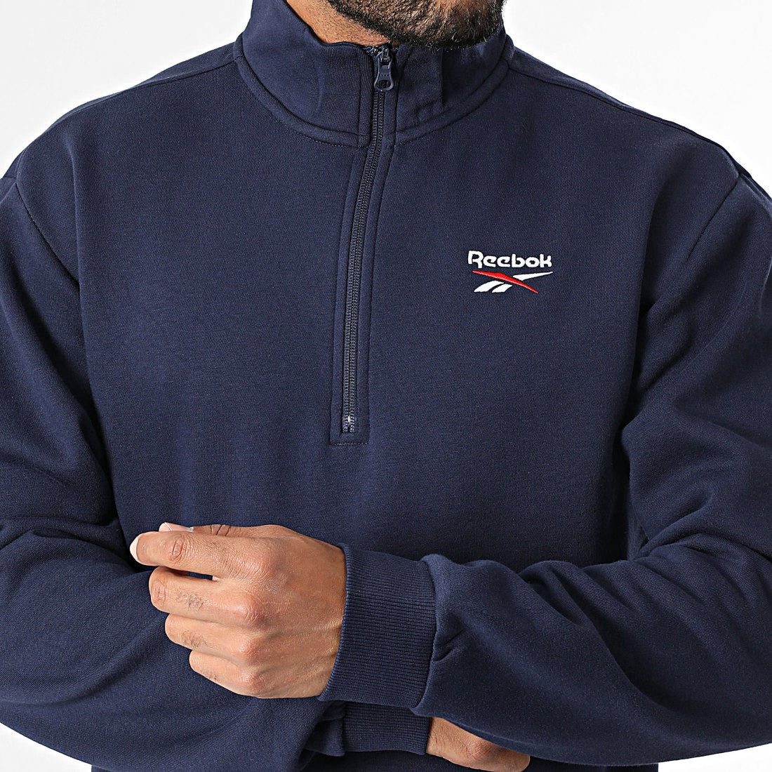 Sweat Col Zippé REEBOK - 100202890