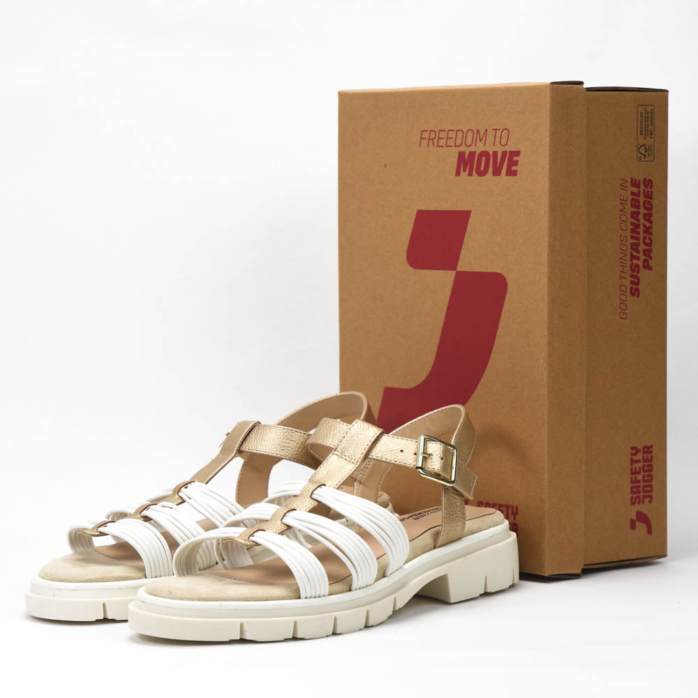 Safety Jogger Sandales Femme - 610891-PLA-WHT