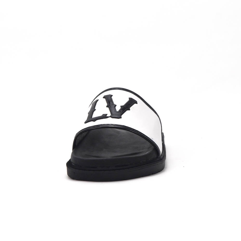 CLAQUETTS POUR HOMME - LV-01-BLANC