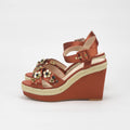 ANDRÉ SANDALES IXIA FEMME MARRON BEIGE - 52314289229