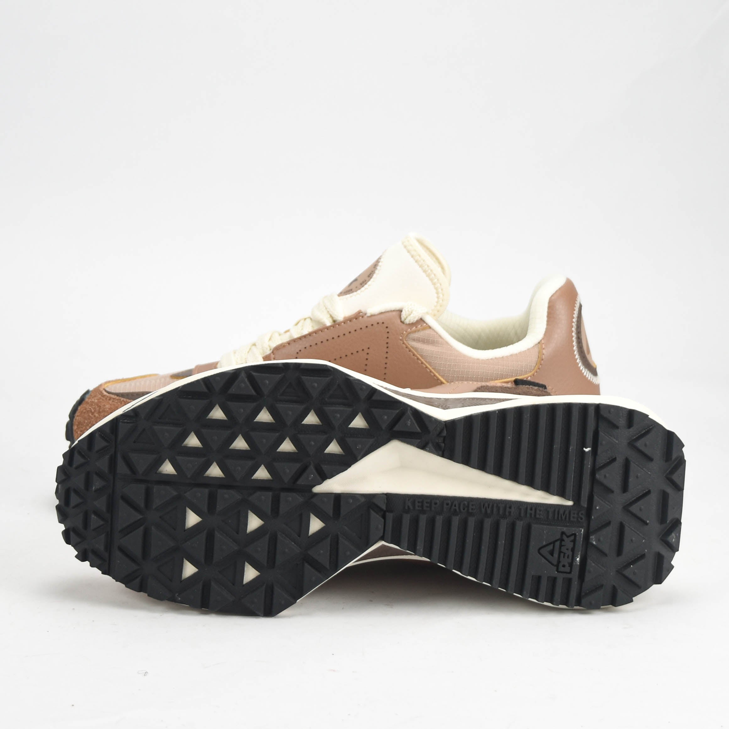 Peak Taichi Retro Casual Shoes Toffee Brown/Dark Coffee - ET34387E-00R2