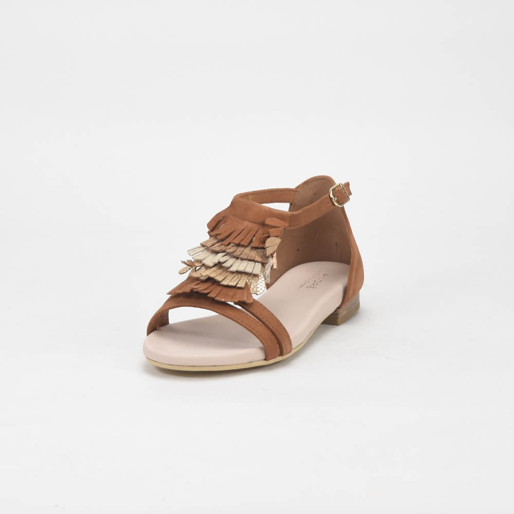 ANDRÉ SANDALES FEMME BRIANA DAIM MARRON - 52321630637