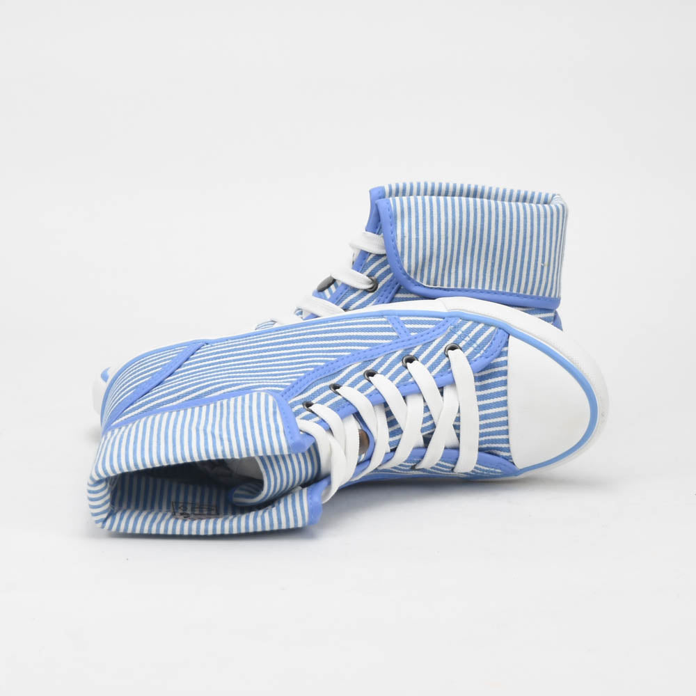 ANDRÉ BASKETS MONTANTES FEMME GIROFLE BLUE - 52149481207