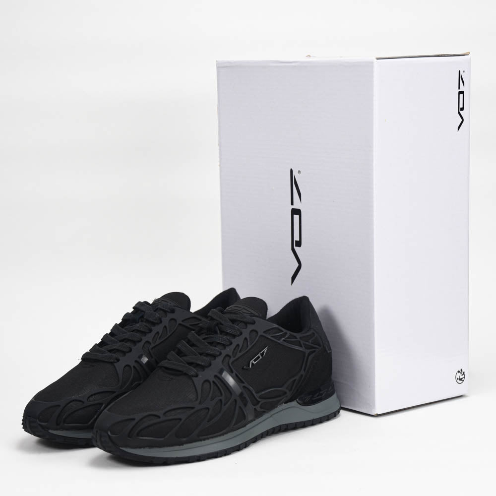 VO7 CHAUSSURE CASUAL MILAN HOMME NOIR - CH-MIL-RUB-BL