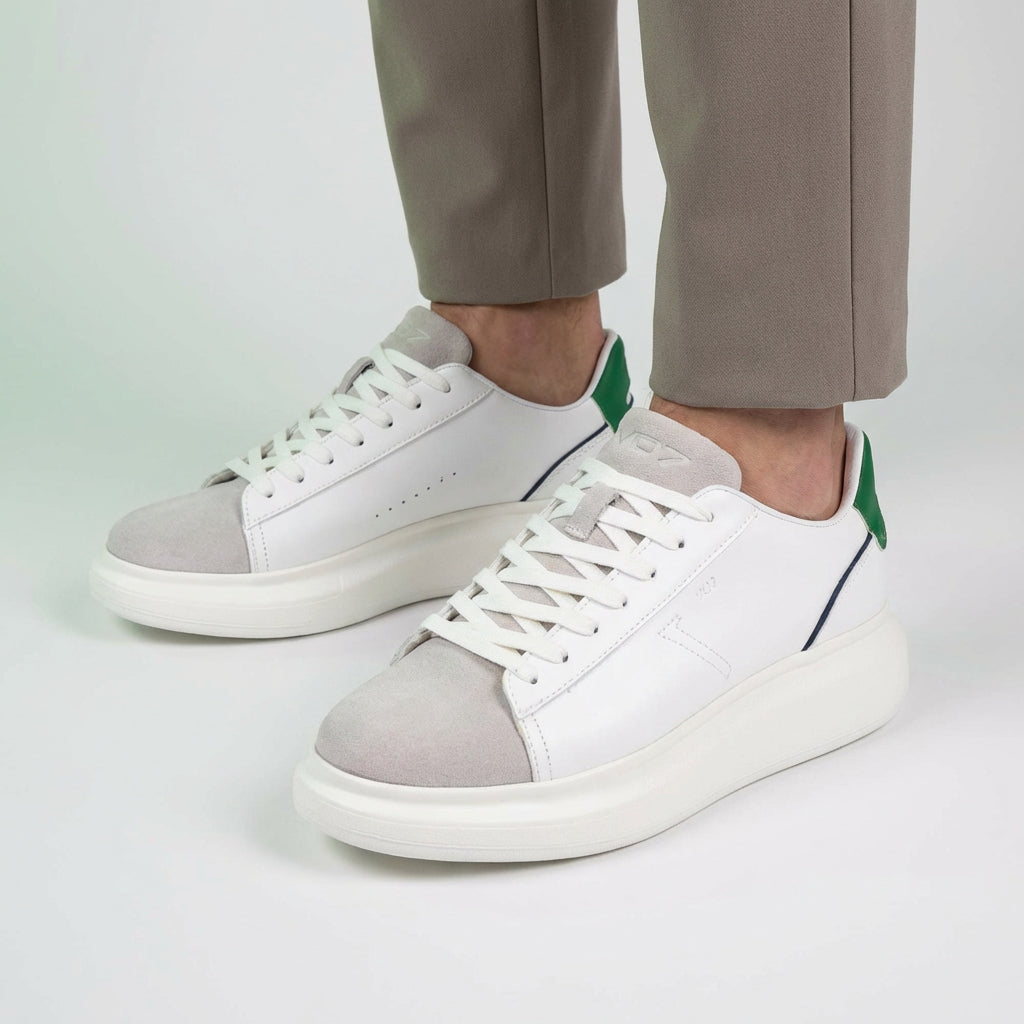 VO7 BASKET ASTON WINBLEDON HOMME WHITE - CH-AST-WW