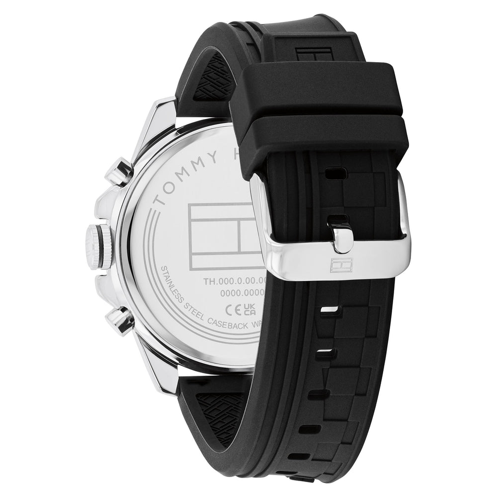 Montre Tommy Hilfiger Black Silicone Multi-function - 1710636