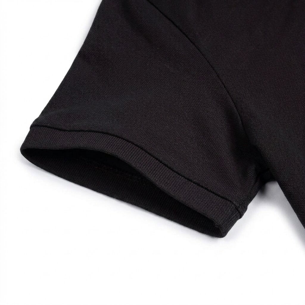DEPART POLO SHIRT HOMME REGULAR NOIR 100% COTON - G23-001629-BLACK