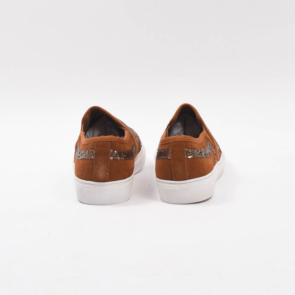 ANDRÉ ESPADRILLES FEMME LOUXOR MARRON - 52149201009