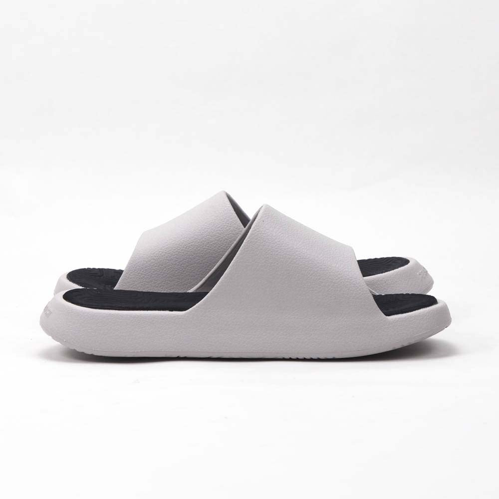 PEAK MEN TAICHI SLIPPERS LT GREY BLACK - ET59095L-Y210