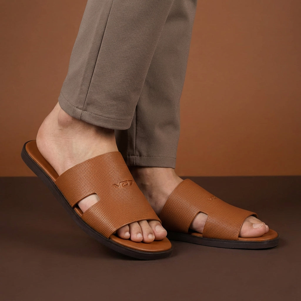 VO7 MULE SAHARA HOMME BROWN - CH-SAH-CAM