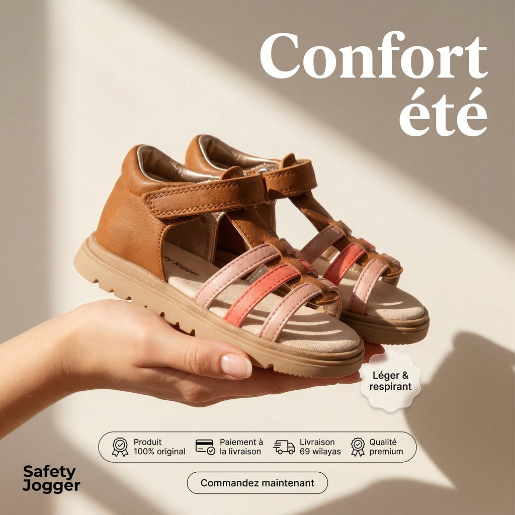 Safety Jogger Sandale Enfant - 591331-NAT-COR