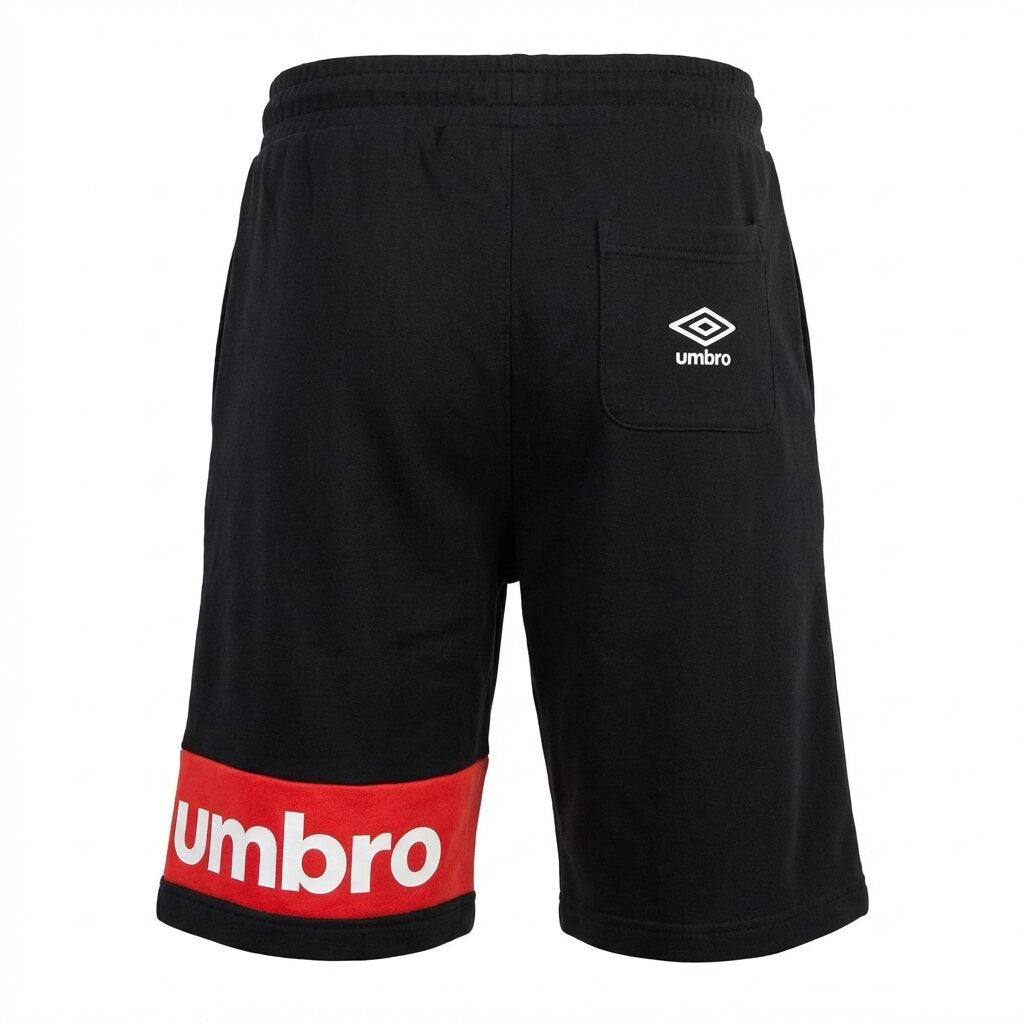 UMBRO SHORT LIFESTYLE HOMME COTON NOIR - UAA241M110-001