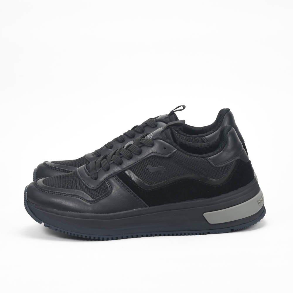 Harmont and Blaine Suede and Fabric Sneakers - EFM252.050.A40.A4