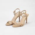 ANDRÉ ESCARPINS FEMME SAXO DAIM BEIGE - 52314638418