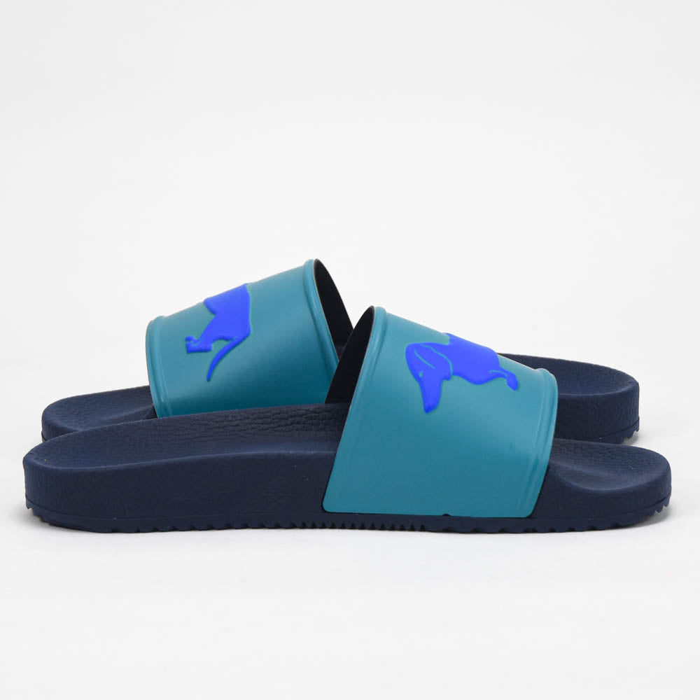 HARMONT AND BLAINE CIABATTA UOMO EVA - LOGO VERDE MARE - BLU - EFM231-131-6540