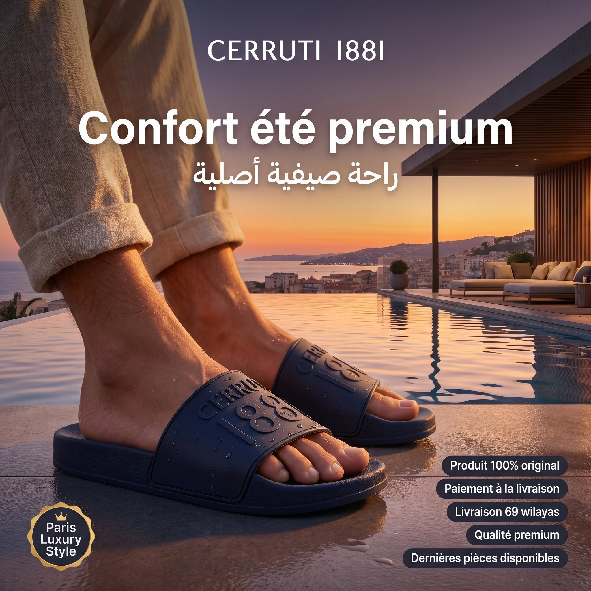 CERRUTI 1881 BLUE - CSSU01385-BLUE