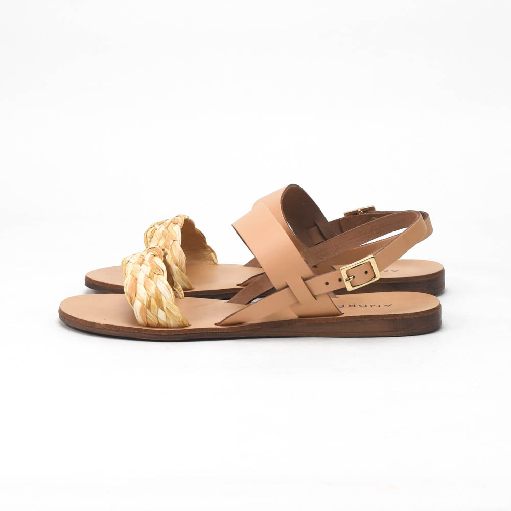 ANDRÉ SANDALES FEMME RAMATUELLA BEIGE - 52321601428