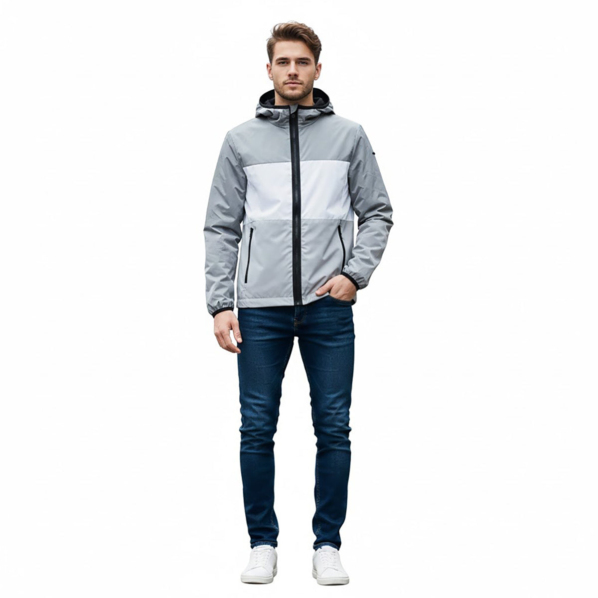 Geox Men\'s M Grecale HOOD Jacket - M0223CTC135-F8690