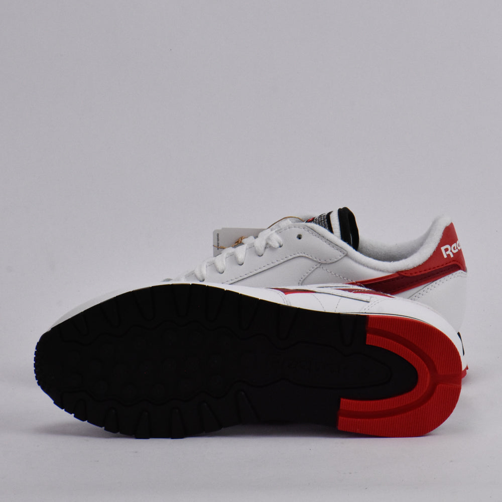 REEBOK CLASSIC LEATHER WHITE/RED/BLACK - 100201077
