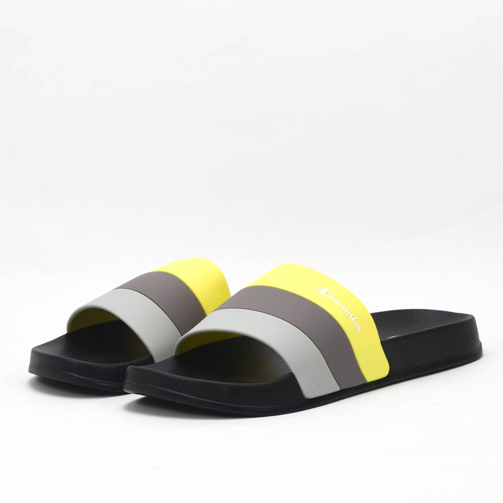 CHAMPION ALL AMERICAN Slide KK015 NBK/GREY/SYF - S22049-EM1-KK015
