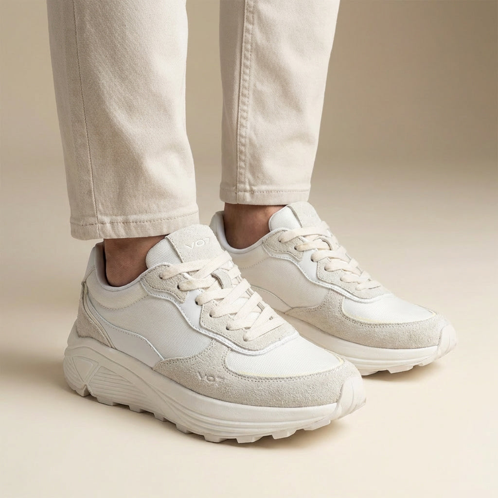 VO7 BASKETS VENUS FEMME WHITE - CH-VEN-WHT