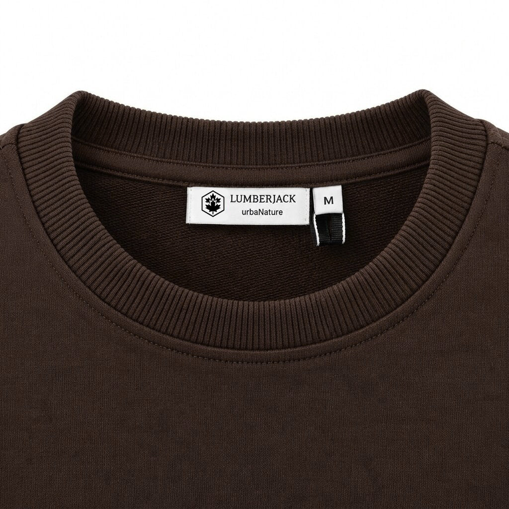 LUMBERJACK SWEAT SHIRT - LBJ-00602-BRN