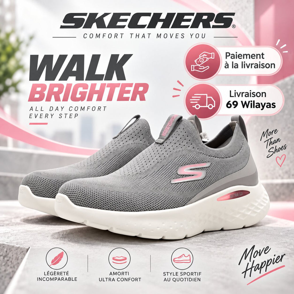 Skechers GO RUN Lite – Aurora Sky Running Shoes - 129440-TPPK