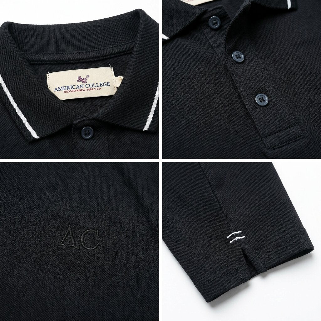 American College t-shirt pour Homme - AC542-BLACK