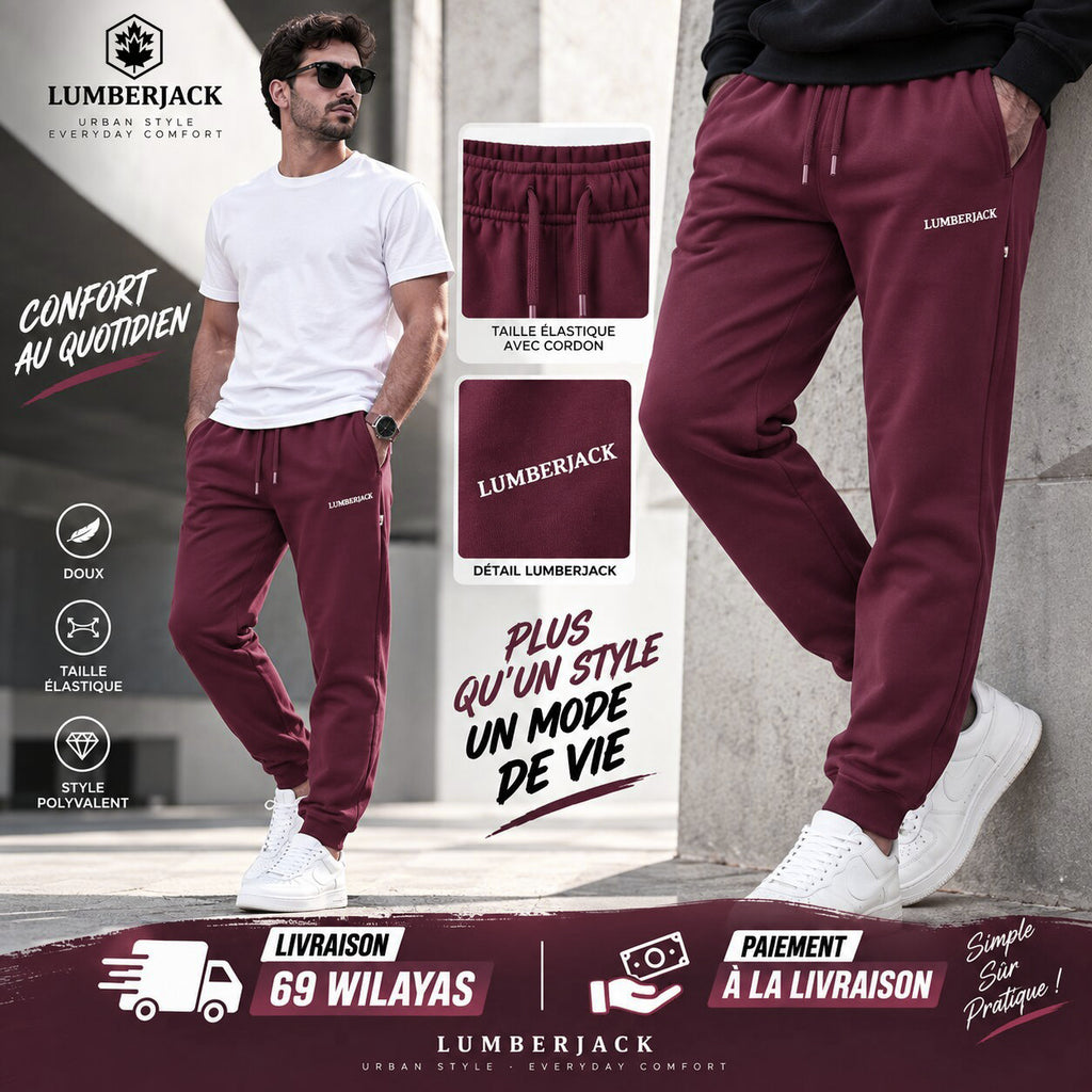 LUMBERJACK PANTALON JOGGING - LBJ-00301-BGD