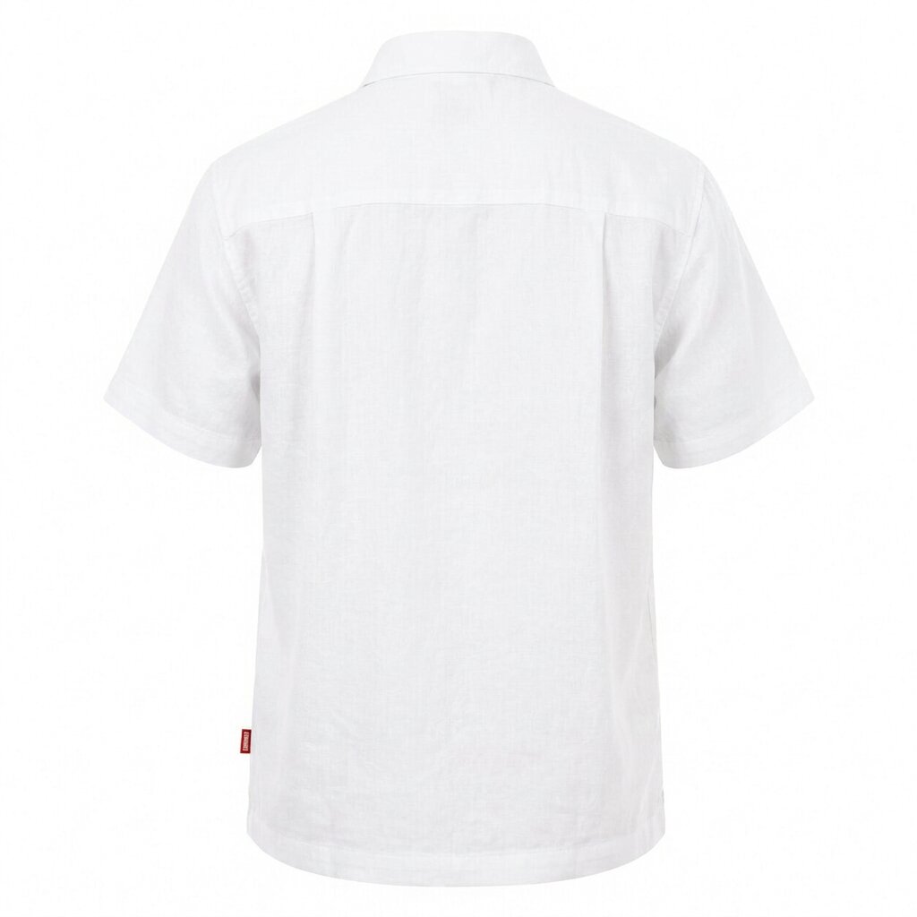 Départ Homme Chemise en Lin White - MZ139-G21-000738