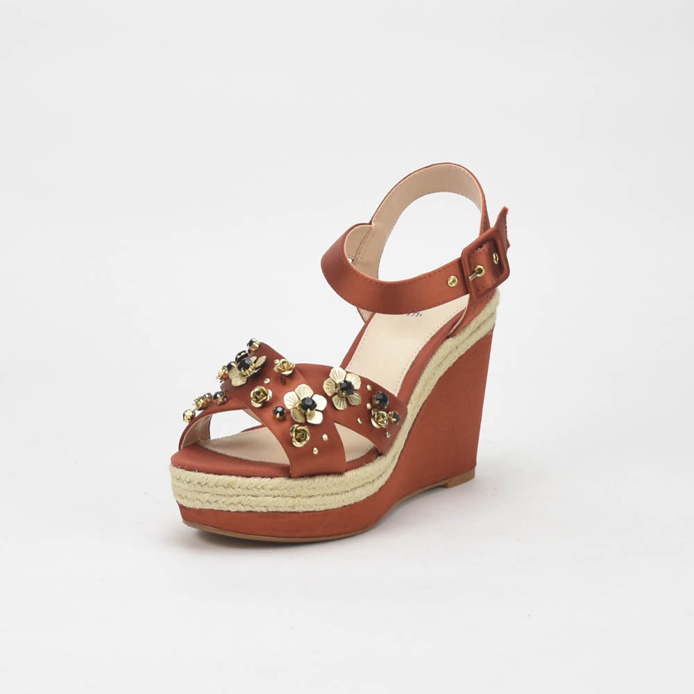 ANDRÉ SANDALES IXIA FEMME MARRON BEIGE - 52314289229