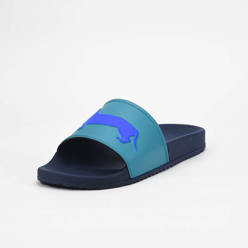 HARMONT AND BLAINE CIABATTA UOMO EVA - LOGO VERDE MARE - BLU - EFM231-131-6540