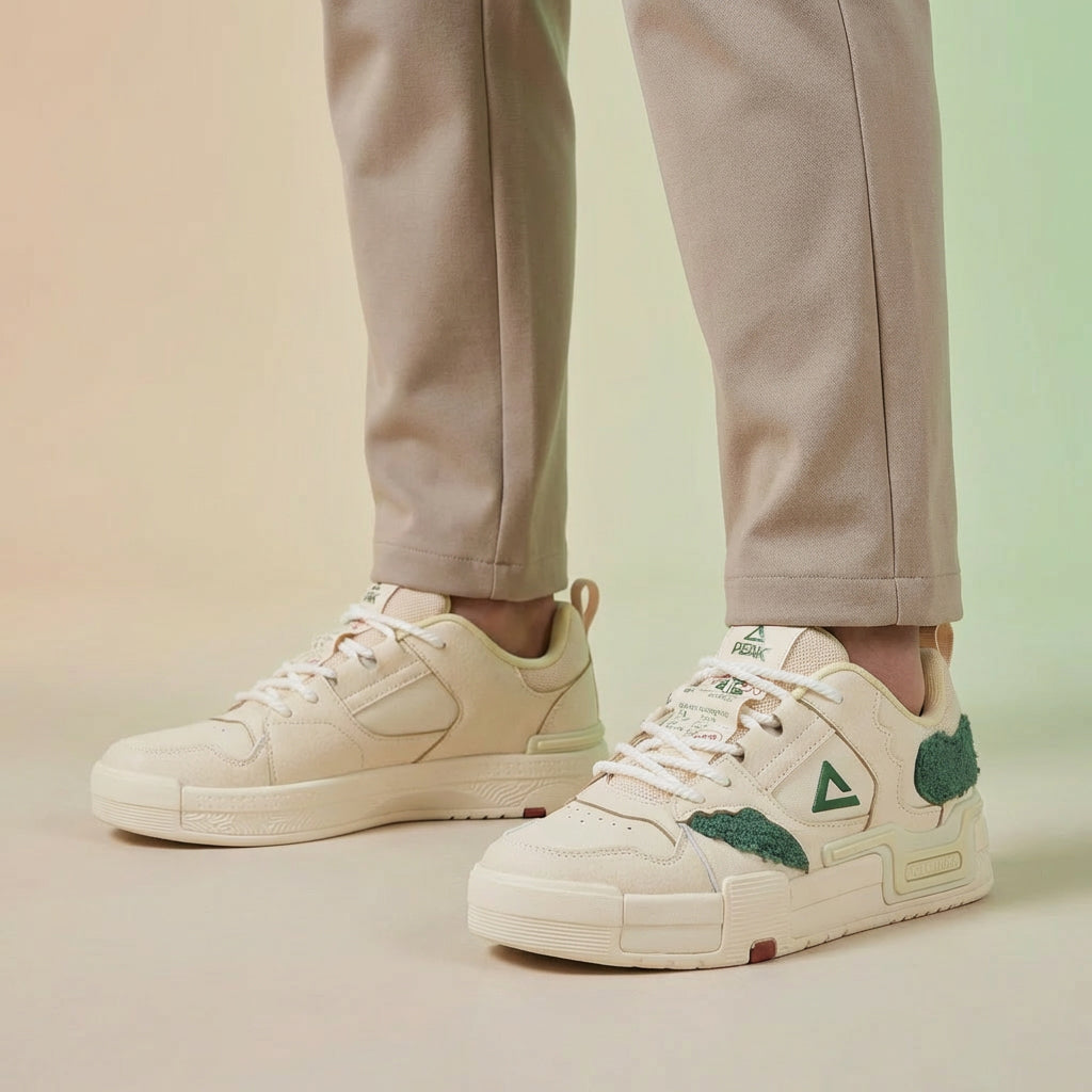 Peak Taichi Casual Shoes Light Khaki - DB530541-E058