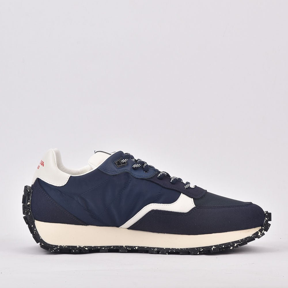 LA MARTINA SCARPA UOMO SUEDE ECO TEX NYLON ECO BLU - LFM231-030-4350