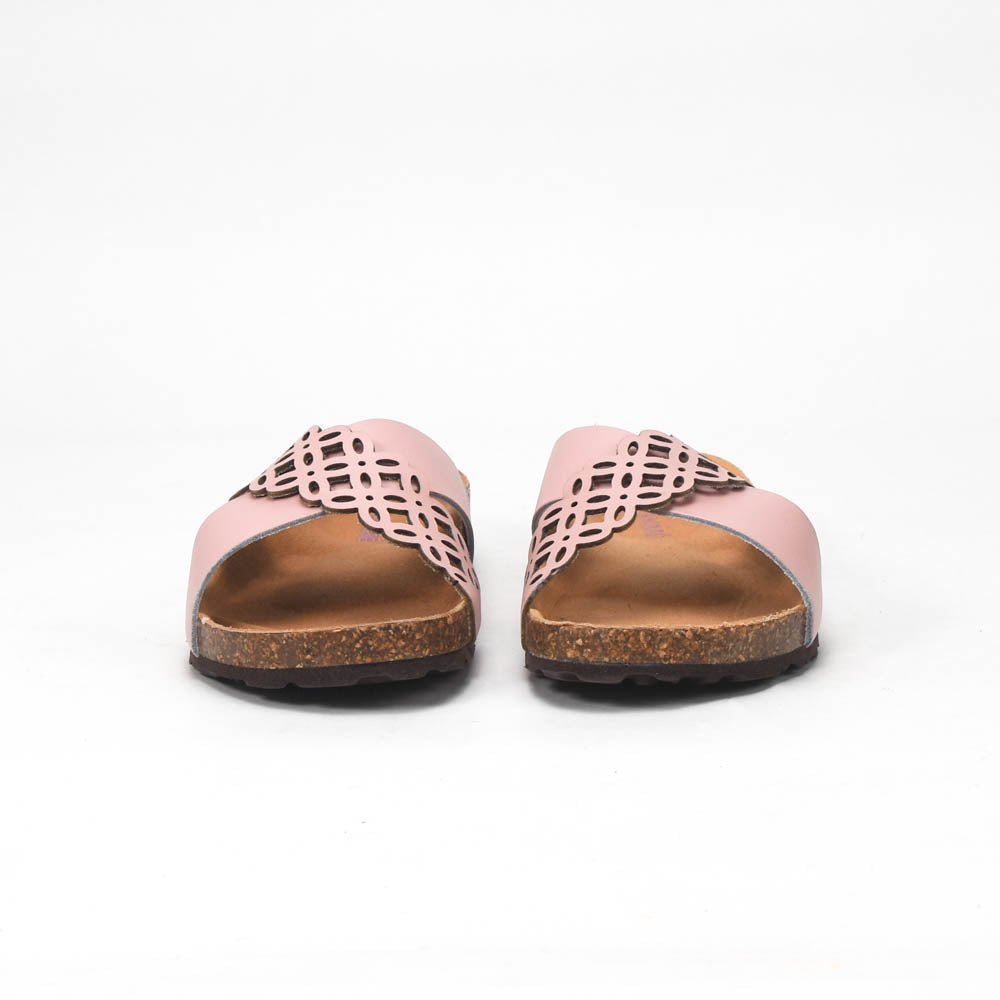 ANDRÉ MULES FEMME ROULADE ROSE - 52321902435