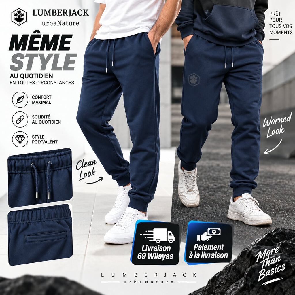 LUMBERJACK PANTALON JOGGING - LBJ-00303-BLU